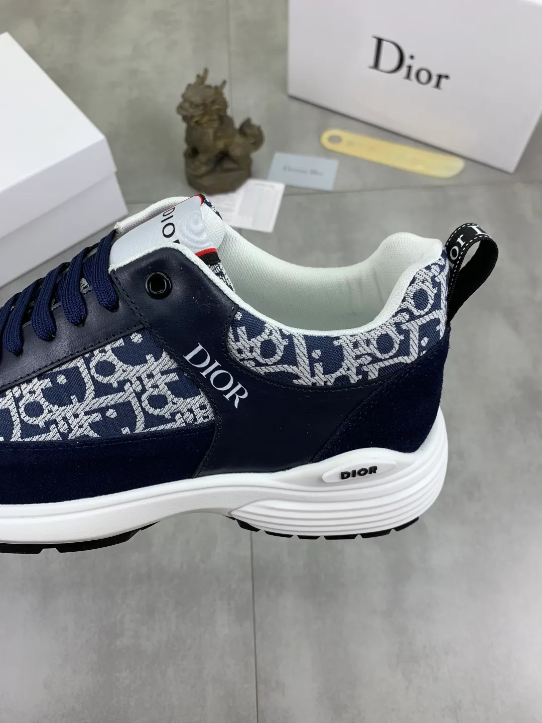 Men's Men's Shoes💰P420💰[New Style]🆘[Dior] 2025 Dior Original Lace-up Low-top Men's Shoes Classic casual shoes 🔥This model is the official classic model, with high quality and made by famous original designers. It is made of high-quality cowhide with original materials➕Comfortable and breathable mesh lining➕Pigskin insole. The perfect last shape and generous and fashionable design have attracted many consumers. Suitable for drivers to drive🚗. What you want is the highest quality in the market. Color: 3️⃣Color code number: 38--44 (45 customized)
